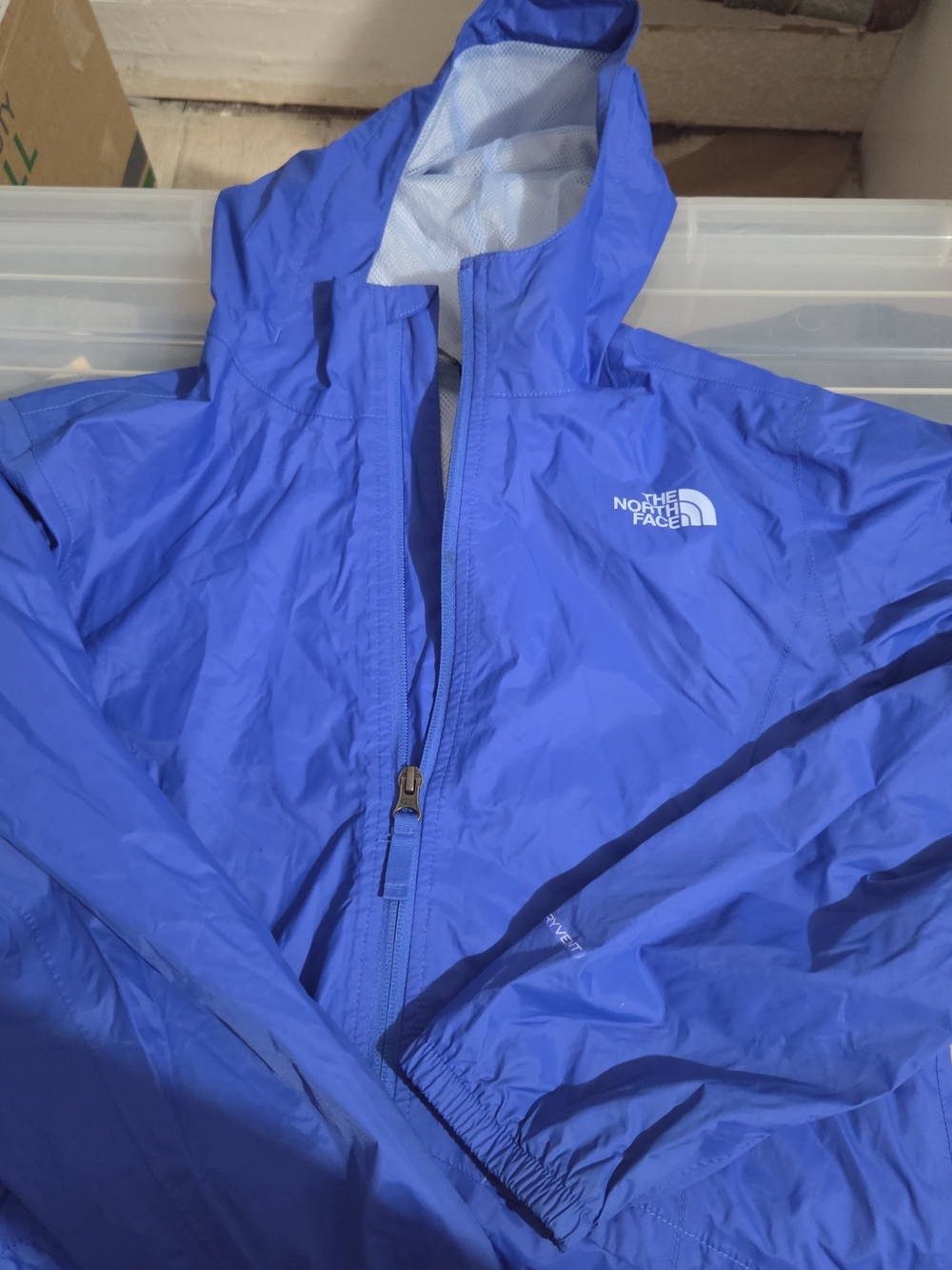 The North Face Blue Lightweight Wind Breaker